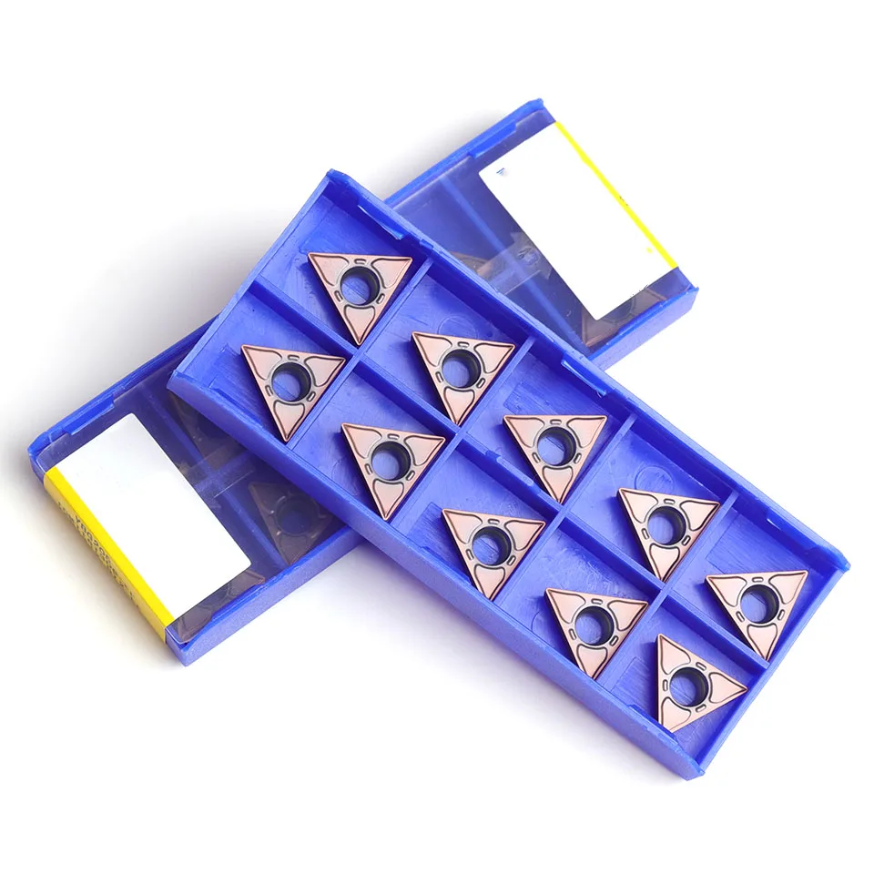 TCMT16T304-EF YBG205/TCMT16T308-EF YBG205 High quality original carbide inserts CNC lathe tool 10PCS/BOX
