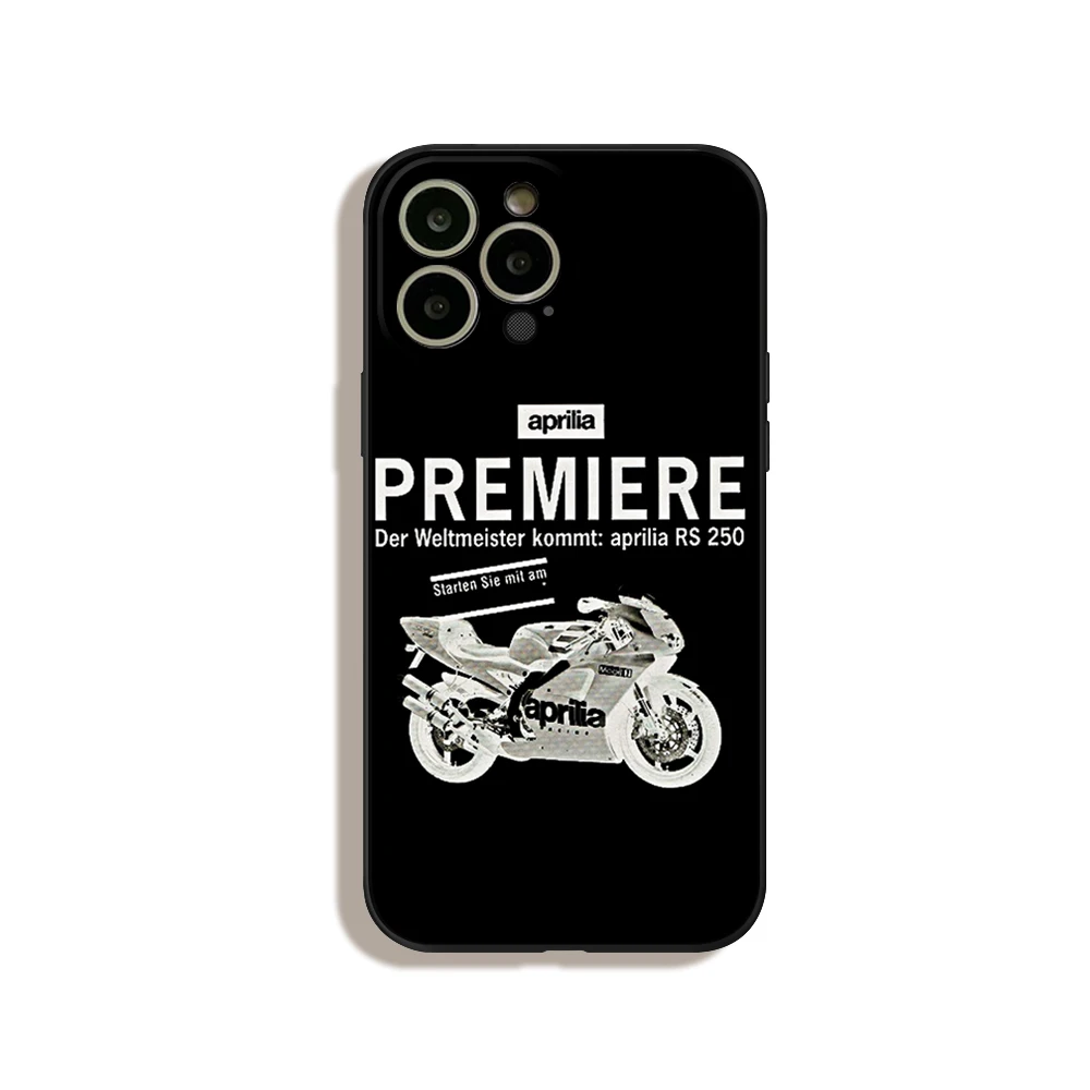 For IPhone 14 Unique Design a-Aprilia Motorcycle Phone Case for IPhone 11 12 13 14 Pro XR XS MAX 14 Plus SE 13 Pro Iphone Covers