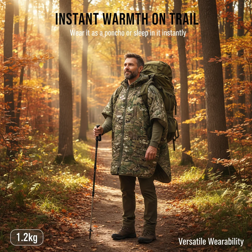 Saco de Dormir Camuflado WELEA - Outdoor Hunting Blanket avaliação e preço