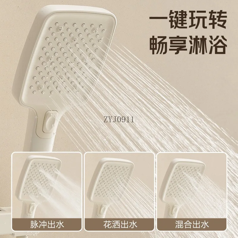 Creme Wind Weiß Dusche Dusche Set Haushalt Badezimmer Einfache Dach Spray Split Badezimmer Dusche