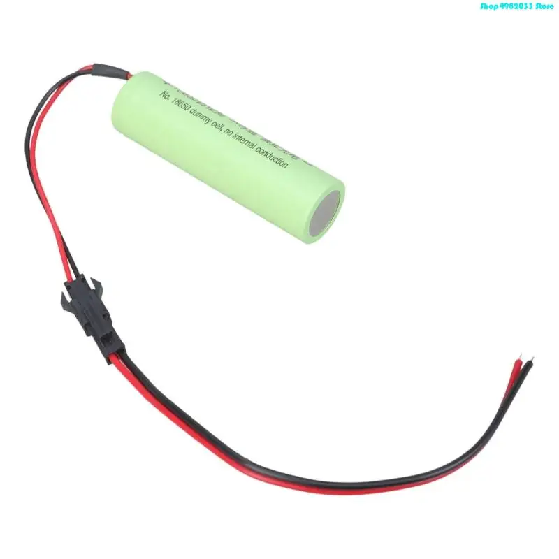  18650 Dummy Fake Battery Shell Placeholder Cylinder Conductor Connector for Elec