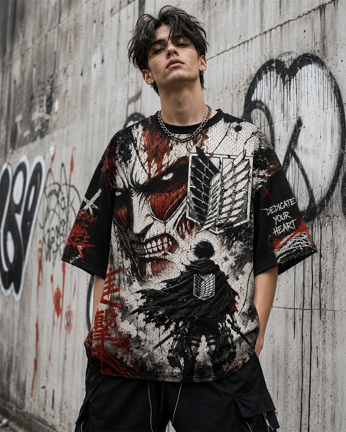 Attack On Titan Giant Titan Su - đánh giá và giá Streetwear Brand T Shirt