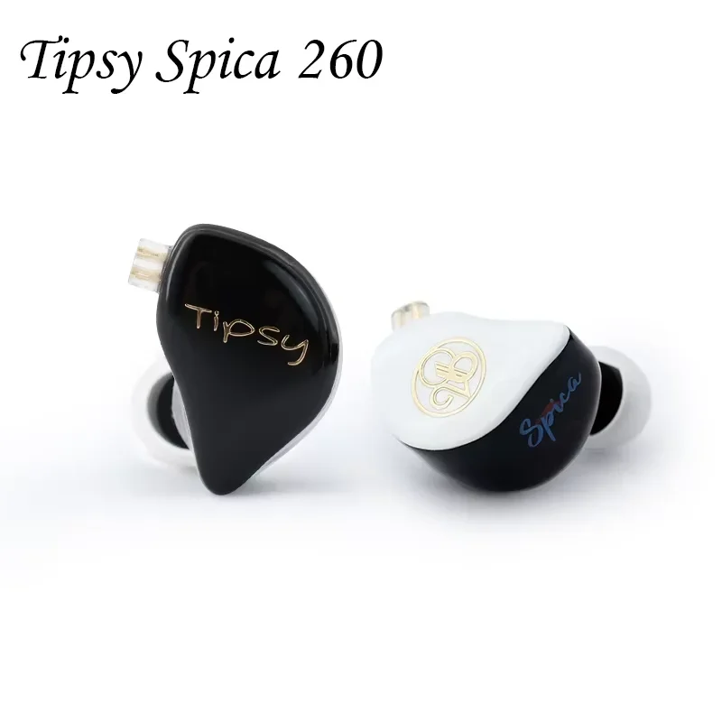 Tipsy Spica 260 1DD+2BA HIFI in-ear Wired Earphone Hybri Drive Monitor Headphone for Band Singer Live IEMs