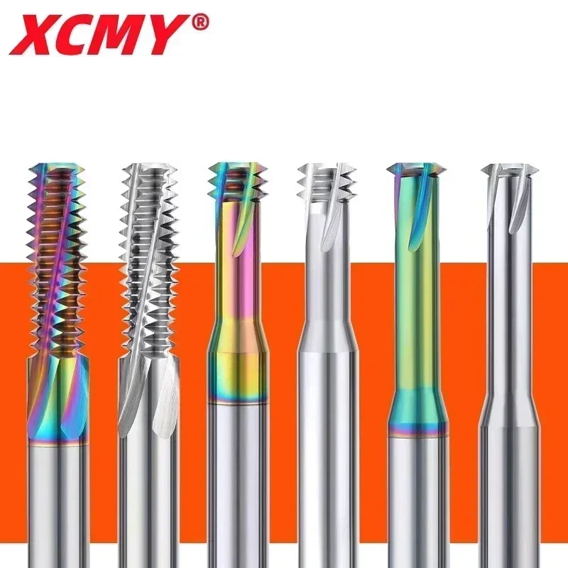 

Aluminium multicoloured Single Tooth Thread Milling cutter M1.2 M1.6 M2 M2.5 M3 M4 M5 M6 M8 M10 M12 Thread milling