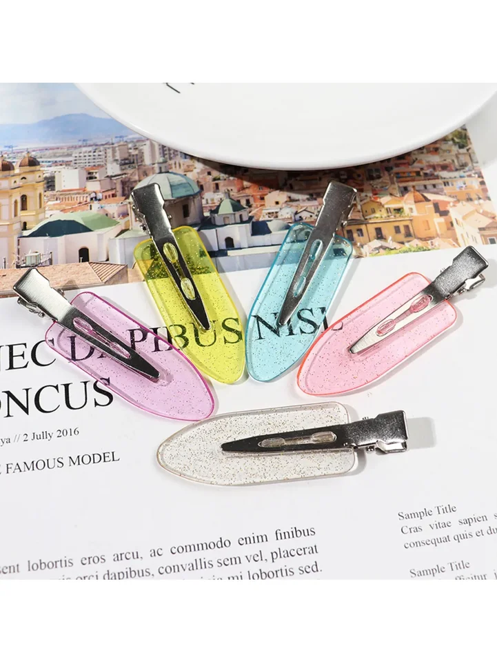 Seamless Duckbill Hair Clips for Makeup and Styling