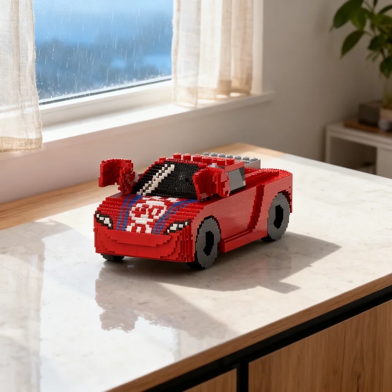 

Набор для сборки модели гоночного автомобиля MOC (16131 деталь) – Скульптуры персонажей, конструктор, подарок для творчества, коллекционный предмет, декор для демонстрации, премиум-класс, для взрослых и детей, настольный декор