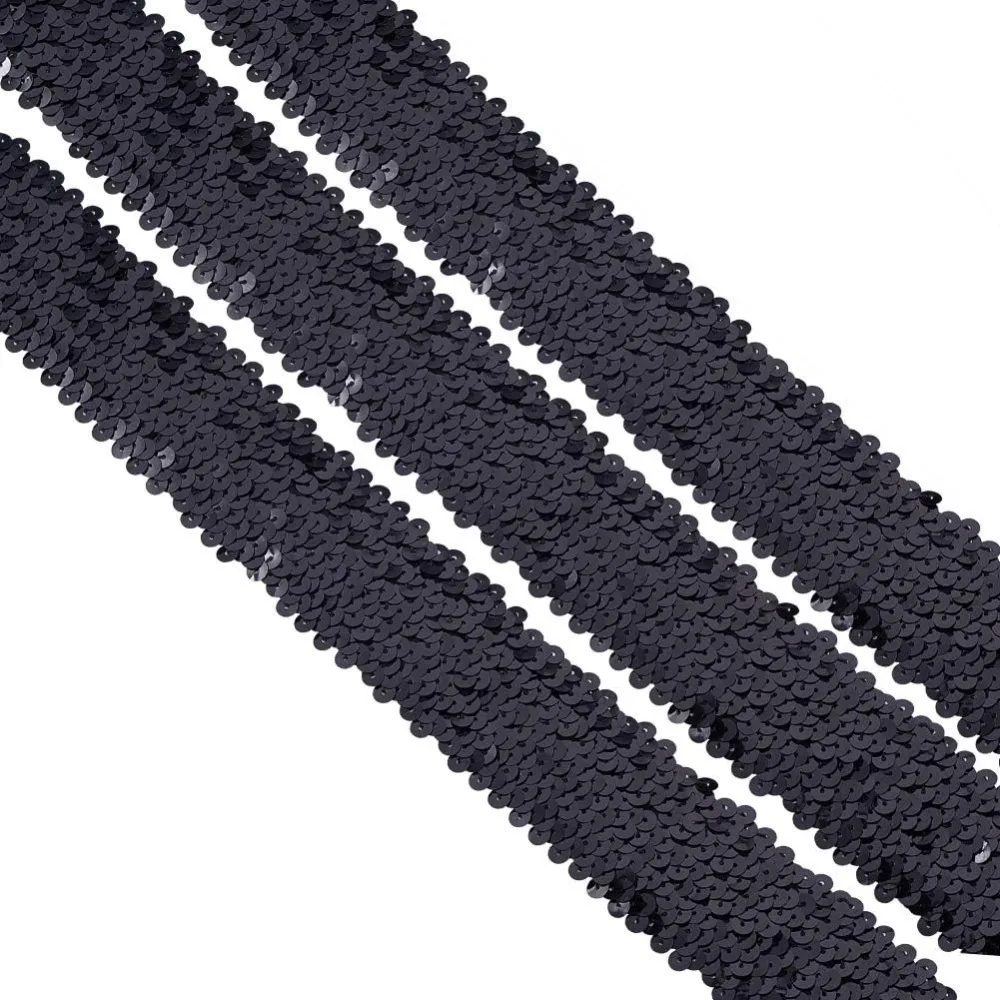 

Эластичная плоская блестящая эластичная блестящая тканевая лента с блестками и аппликацией, кружевная лента для платья, украшение на голову