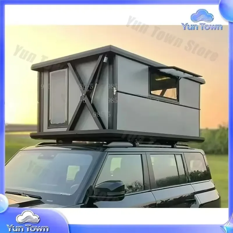 for Fully Automatic Electric Lifting Roof Tent for Hard Shell Outdoor Camping Car Roof Shelter camping tent roof top tent