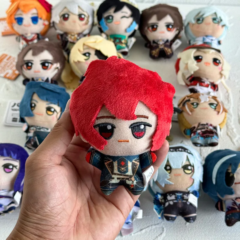 10 سنتيمتر تأثير Tartaglia Kaeya Diluc Venti Xiao Klee أفخم قلادة لعبة سلسلة مفاتيح صغيرة دمية ظهره اكسسوارات للهدايا