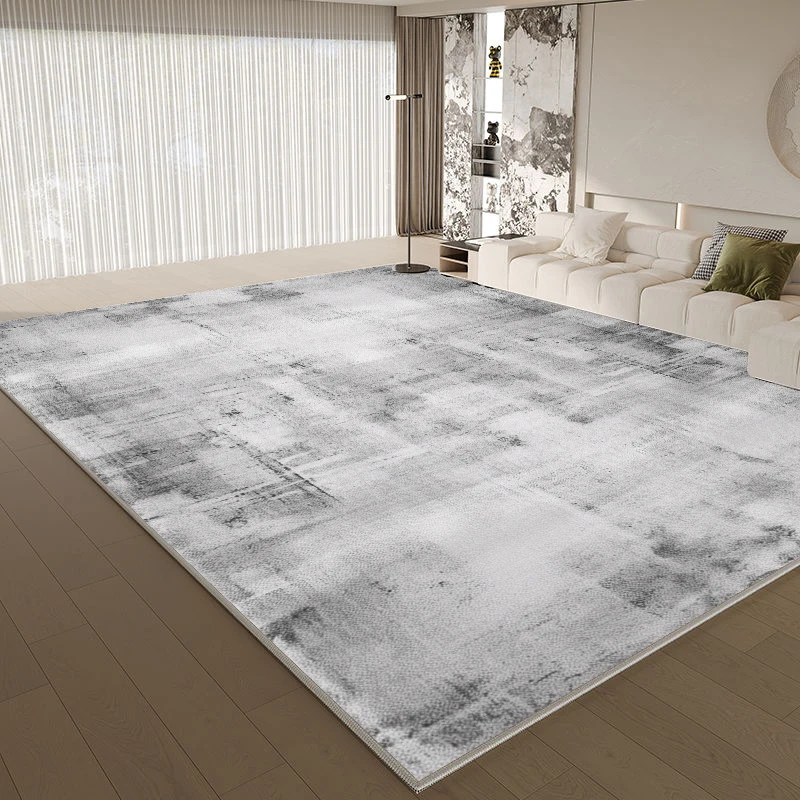 Minimalism Carpet Living Room Grey Pure Colour Large Bedroom Rug Room Decor Non-slip Entrance Kitchen Floor Mat Soft Tapetes 러그