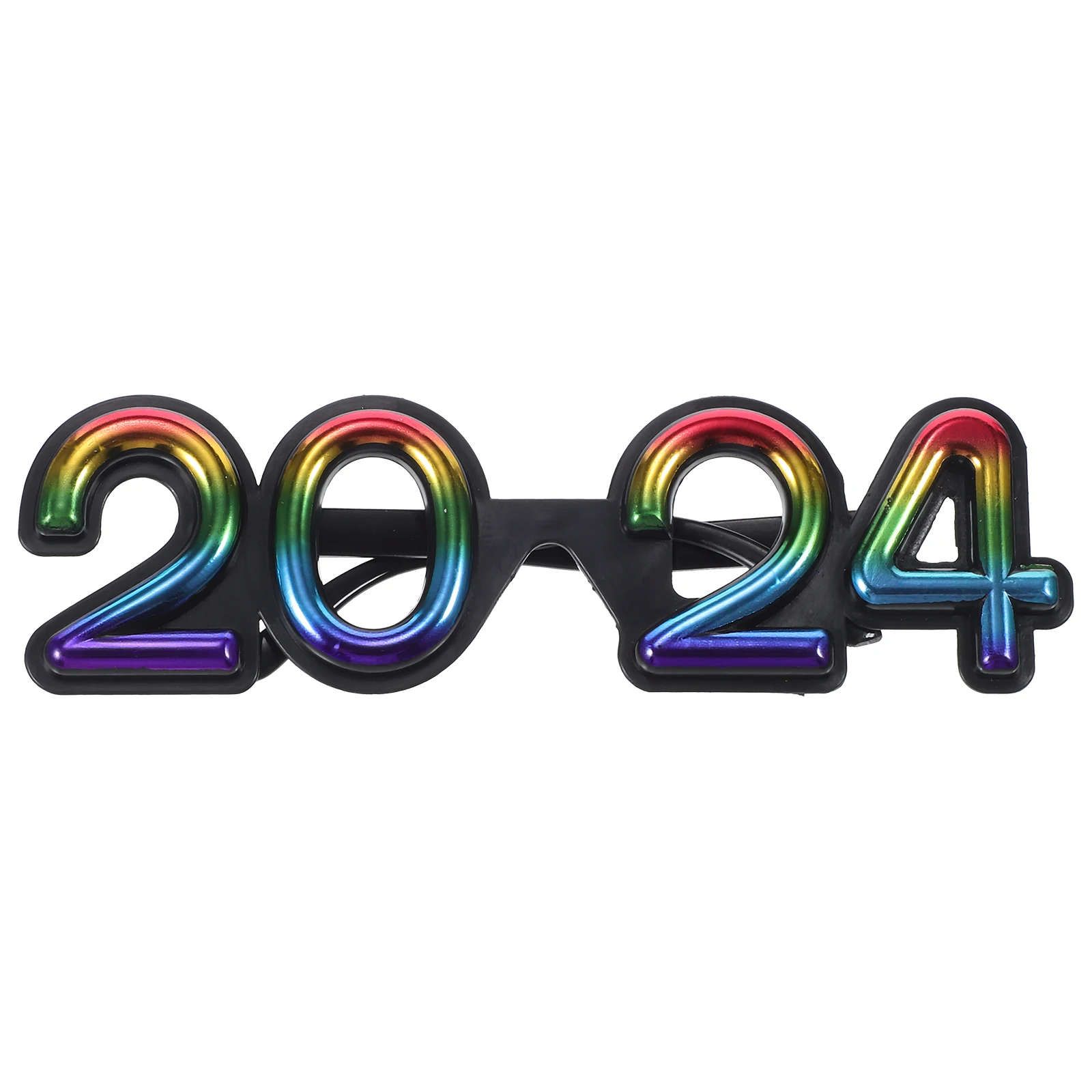 

2024, очки для новогодней вечеринки, реквизит для фотосессии, пластиковые забавные очки для танцев, очки для взрослых и детей, красные головные уборы, аксессуары, праздничные принадлежности