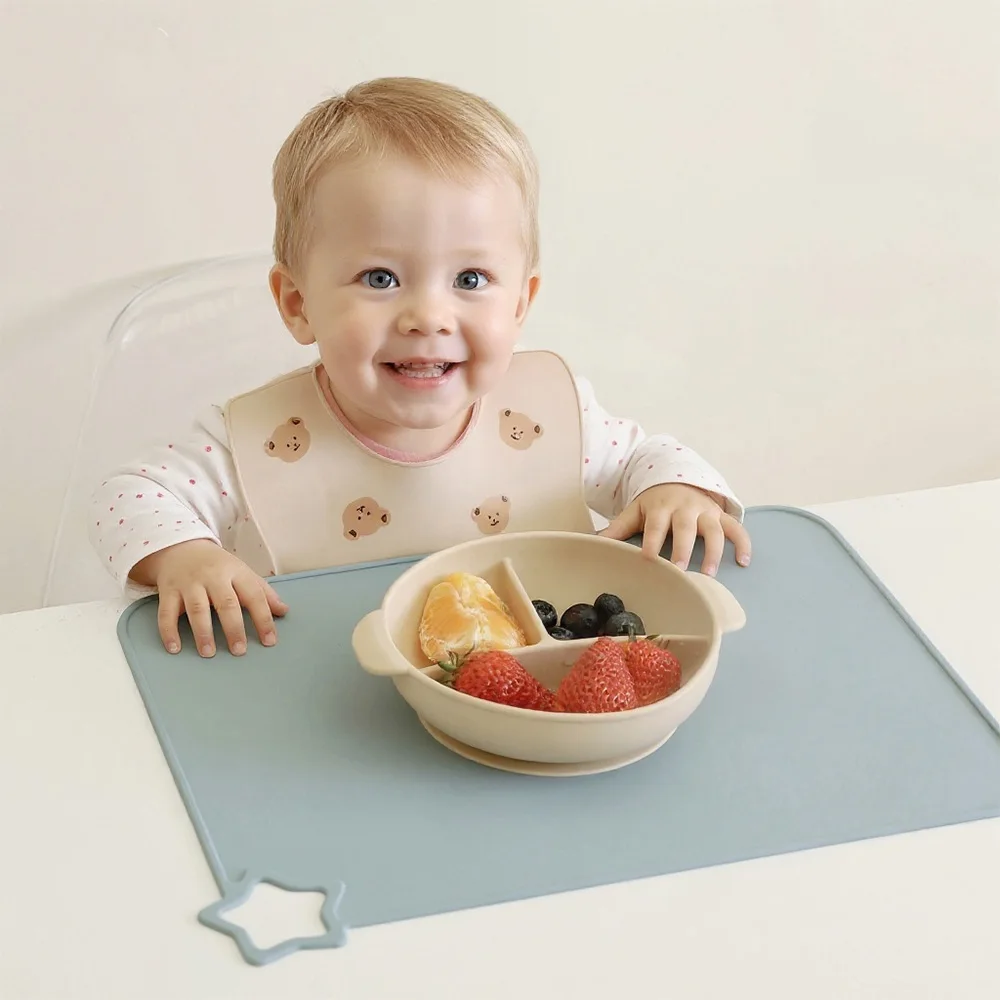 

1 шт. силиконовые салфетки для детей и младенцев, пищевые коврики для стола для кормления, пищевые противоожоговые и противоскользящие коврики