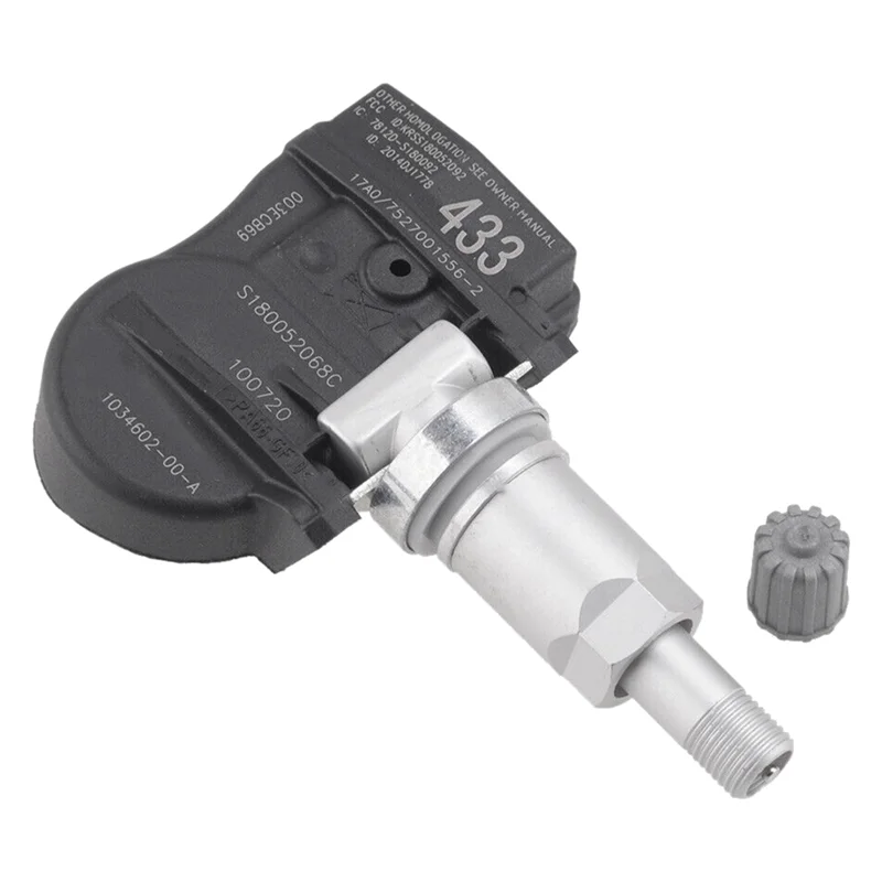 

Новый-4 шт. автомобильный датчик давления в шинах TPMS 103460200A 1034602-00-A для Tesla Model 3 S X 2015-2022 433 МГц комплект датчиков в шинах