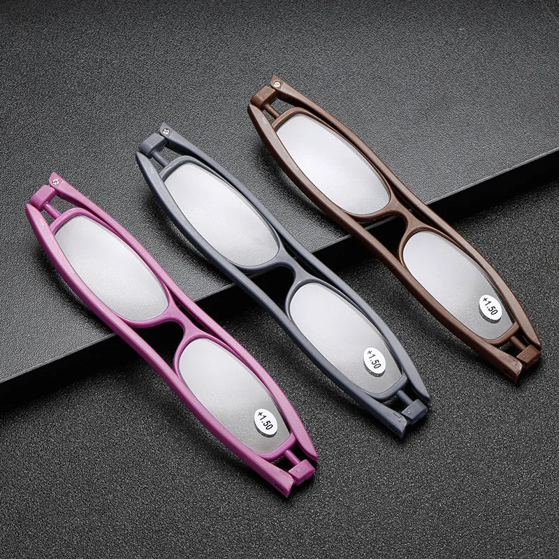 

Mini Reading Glasses Men Women Folding Ultralight Reading Spectacles Anti Blue Light Hyperopia Eyewear