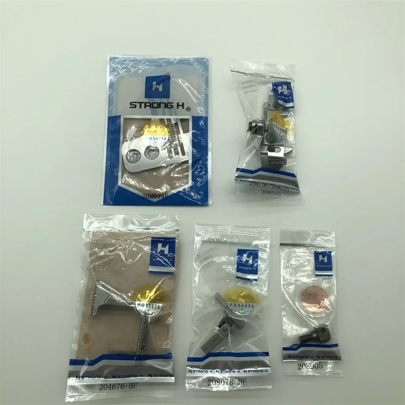 

202554E 204676-BF 208078-BF 208730 208905 Gauge Set Needle Position Group for Strong H Pegasus M700 Four-Thread Overlock Sewing