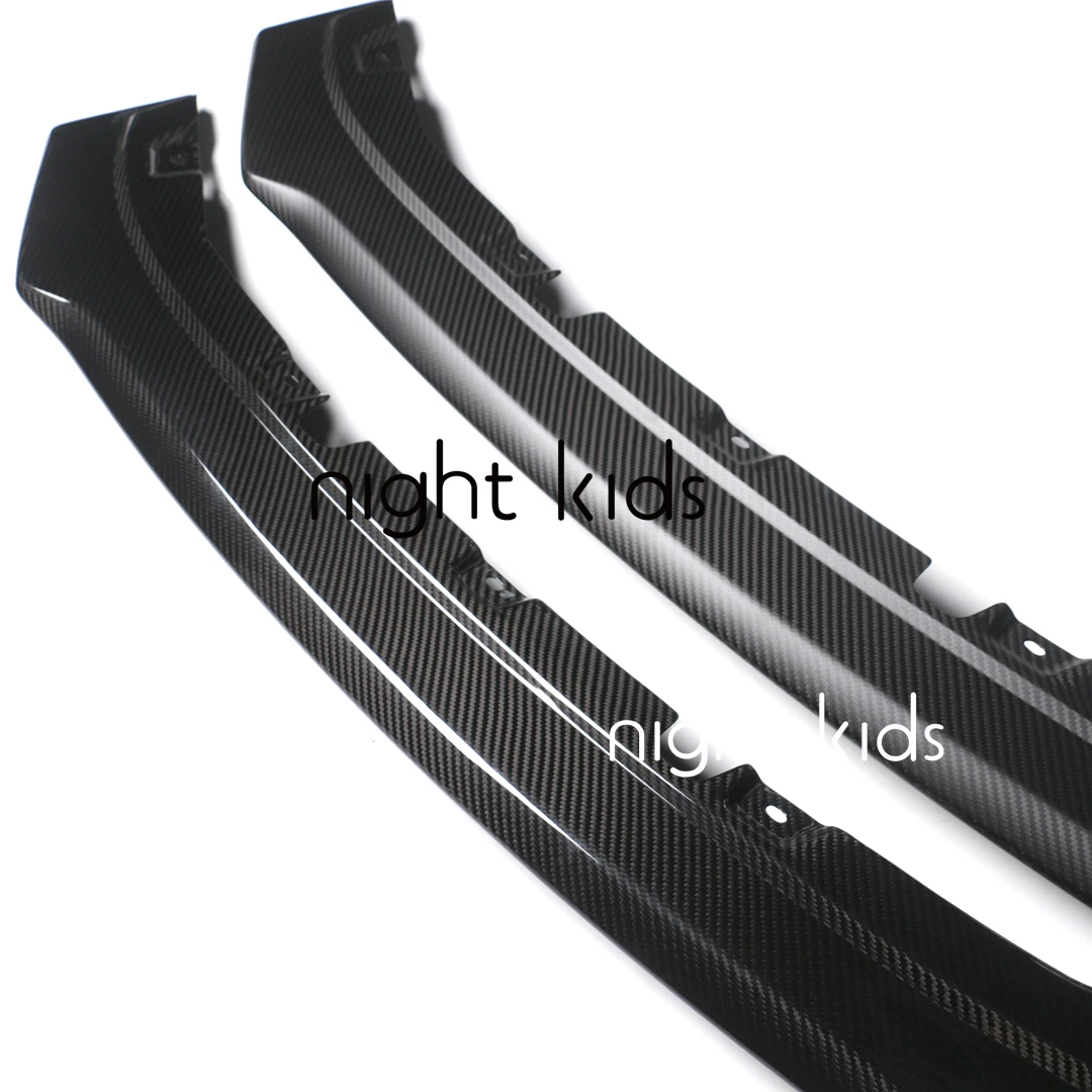 Night Kids for 2022-2025 Subaru BRZ modified OEM-style carbon fiber front lip, ZD8BRZ dry carbon OEM front lip.