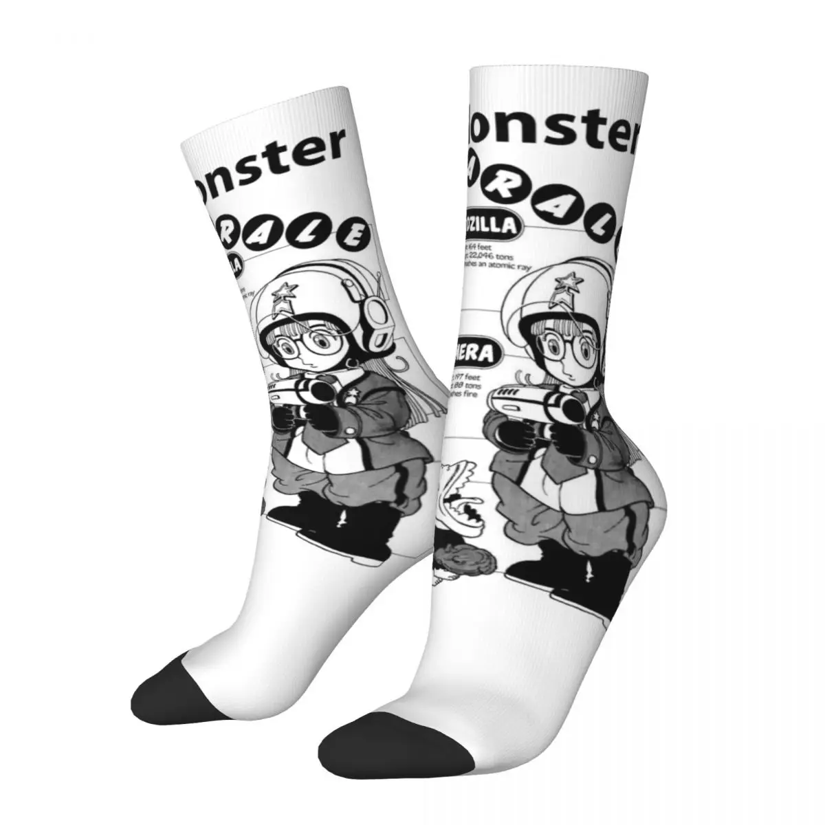 New Male Men Socks Casual Arale Dr Slump Manga Sock High Quality Women Socks Spring Summer Autumn Winter