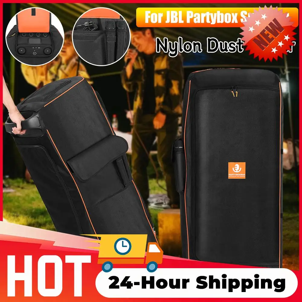 

Многофункциональный водонепроницаемый чехол для динамика JBL Partybox Ultimate с карманом для хранения, пылезащитная защитная сумка большой емкости