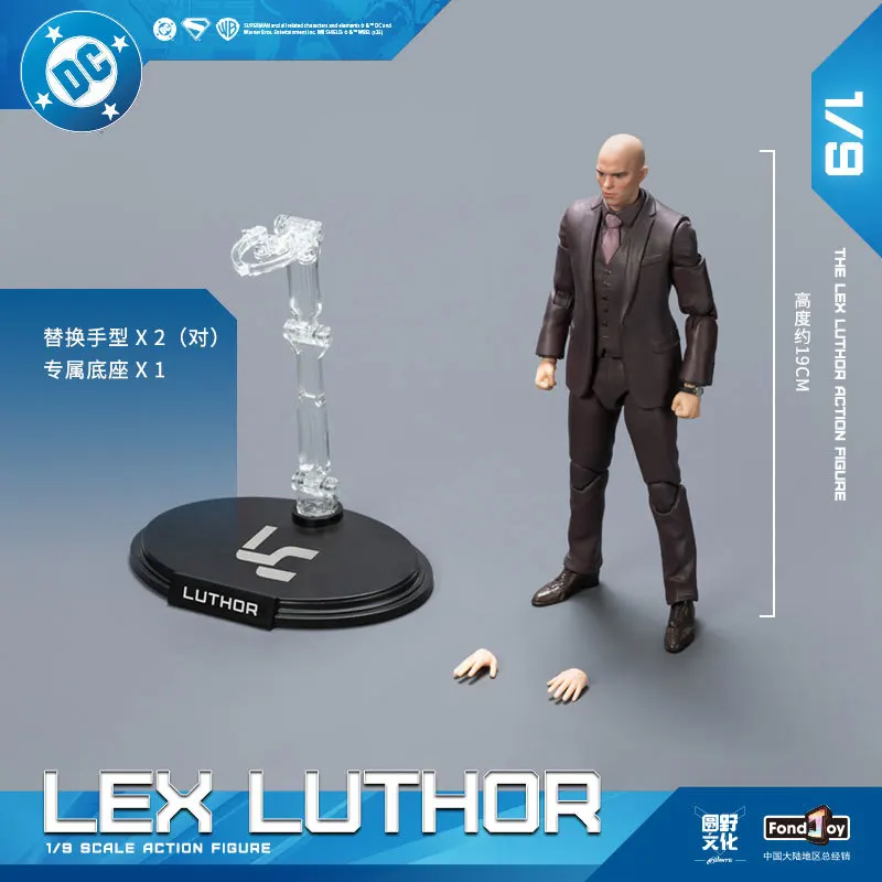 

Fondjoy Dc New Movie Super Man Lex Luthor Figure Action Figurine Model Ornaments Anime Peripheral Trendy Toys Gift For Kid