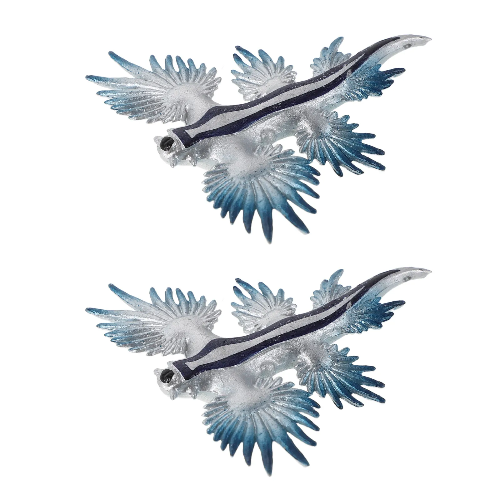 

2Pcs Realistic Sea Creatures Simulation Plastic Marine Animals for Home Classroom Decoration Educational Ocean Life Figures Sea