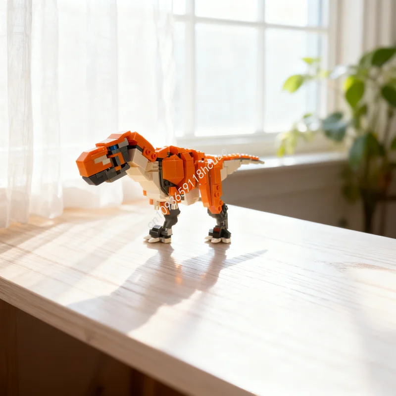 

345 шт. MOC Tyrannosaurus Rex 1 Creator 3 1ed модель строительные игрушечные блоки собрать рождественские подарки DIY творческая идея образование