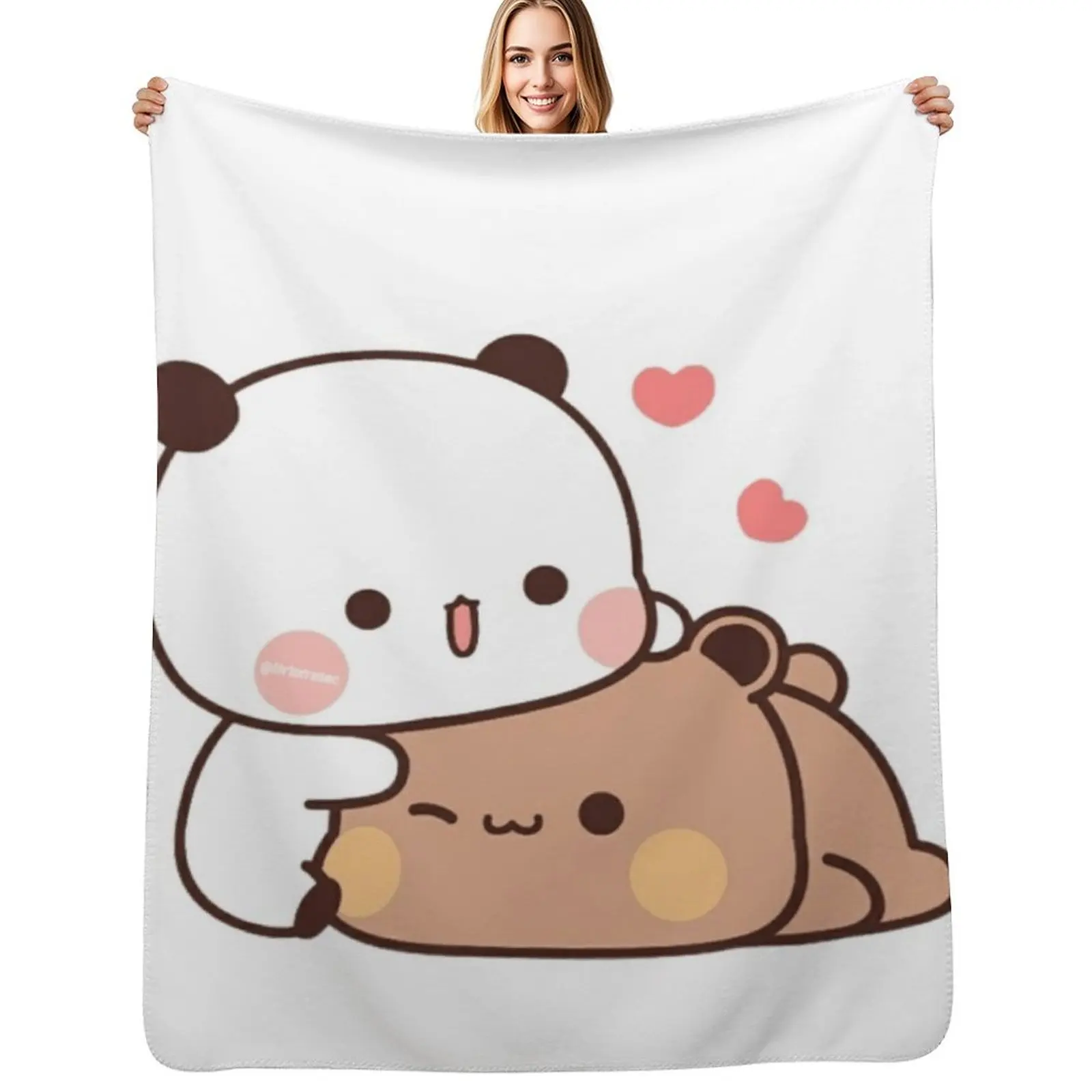 

bubu dudu Throw Blanket Compact Warm Blanket for Car Road Trip