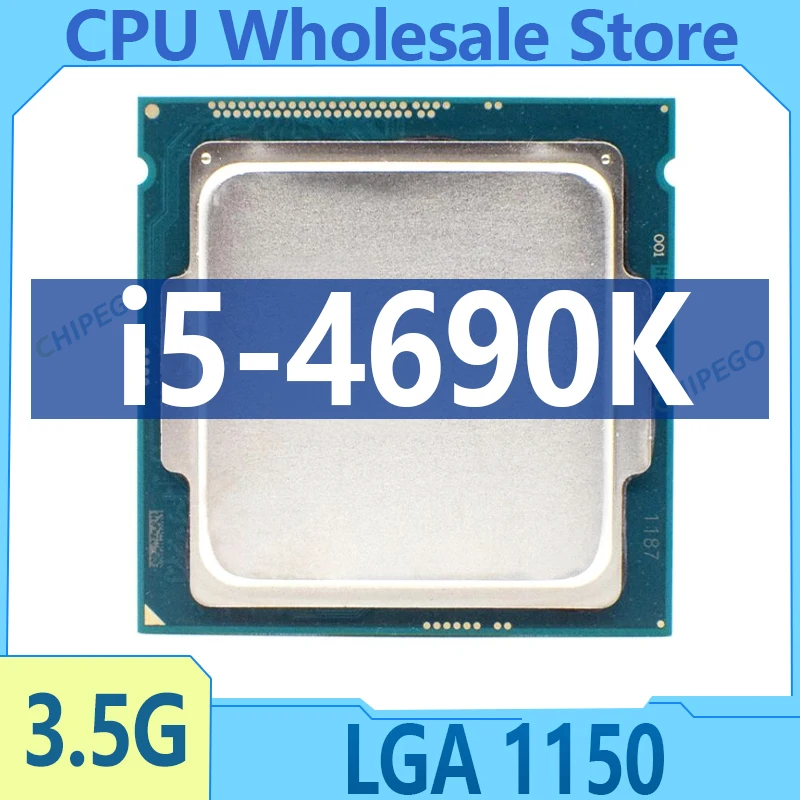 Core i5-4690K i5 4690K I5 4690 K 3.5 GHz Used Quad-Core Quad-Thread 88W 6M CPU LGA 1150