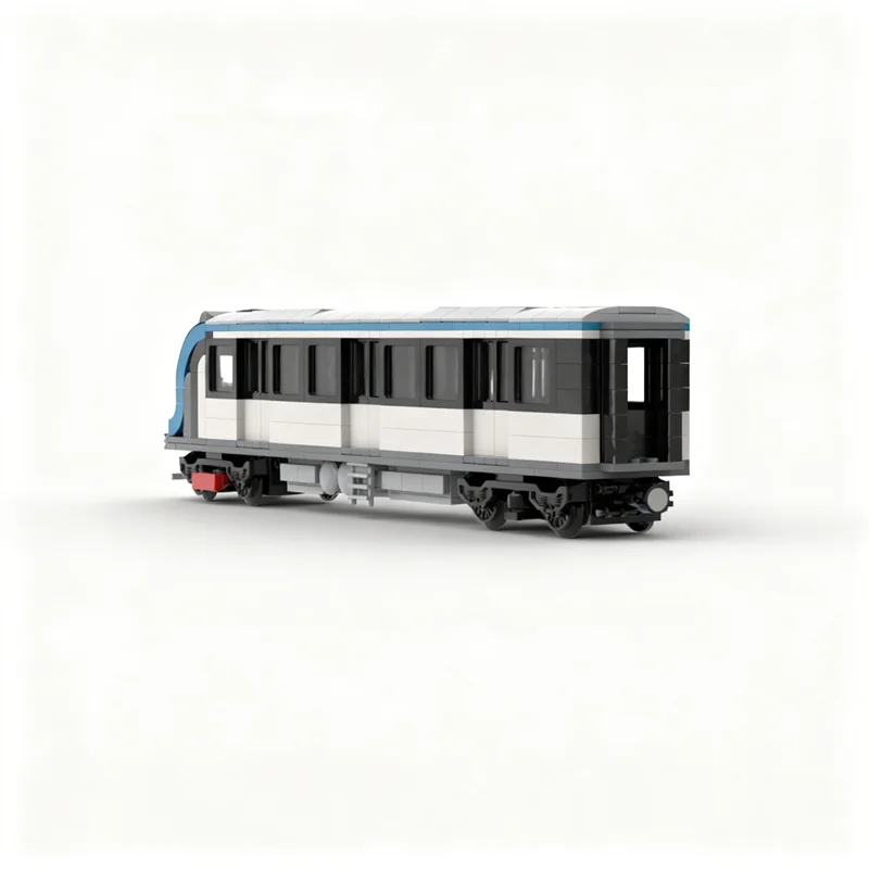 546 pçs moc sydney metro final carro trens da cidade modelo blocos de construção arquitetura brinquedos educação idéia presente natal tijolo aniversário