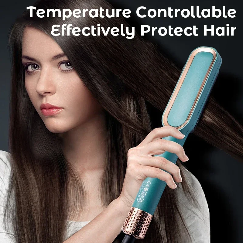 Professional Negative Ion Hair Straightener Hot Sale Mini Hair Straightener Hot Comb Customized Hairs Styling No harm to hairs