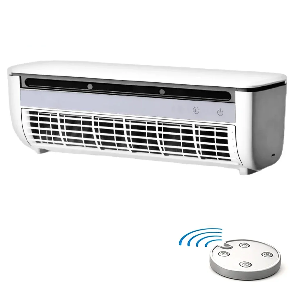 Portable Personal Air Conditioner, Desktop Air Cooler Wireless Rechargeable Cooling Fan, Quiet Silent Mini AC Unit for Bedroom