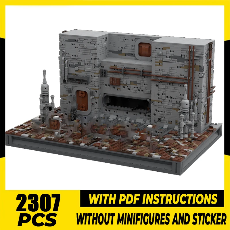 

Звездный фильм Moc, строительные блоки, финальная маленькая Боевая модель, технологические блоки, сборка «сделай сам», строительные игрушки, праздничные подарки
