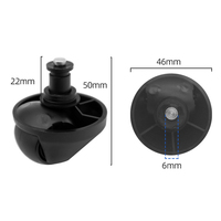 1pcs Front Caster Wheel For Dreame For L10 Pro X30 For X40 For Ultra Robot Vacuum Cleaner Home Appliance Accessories