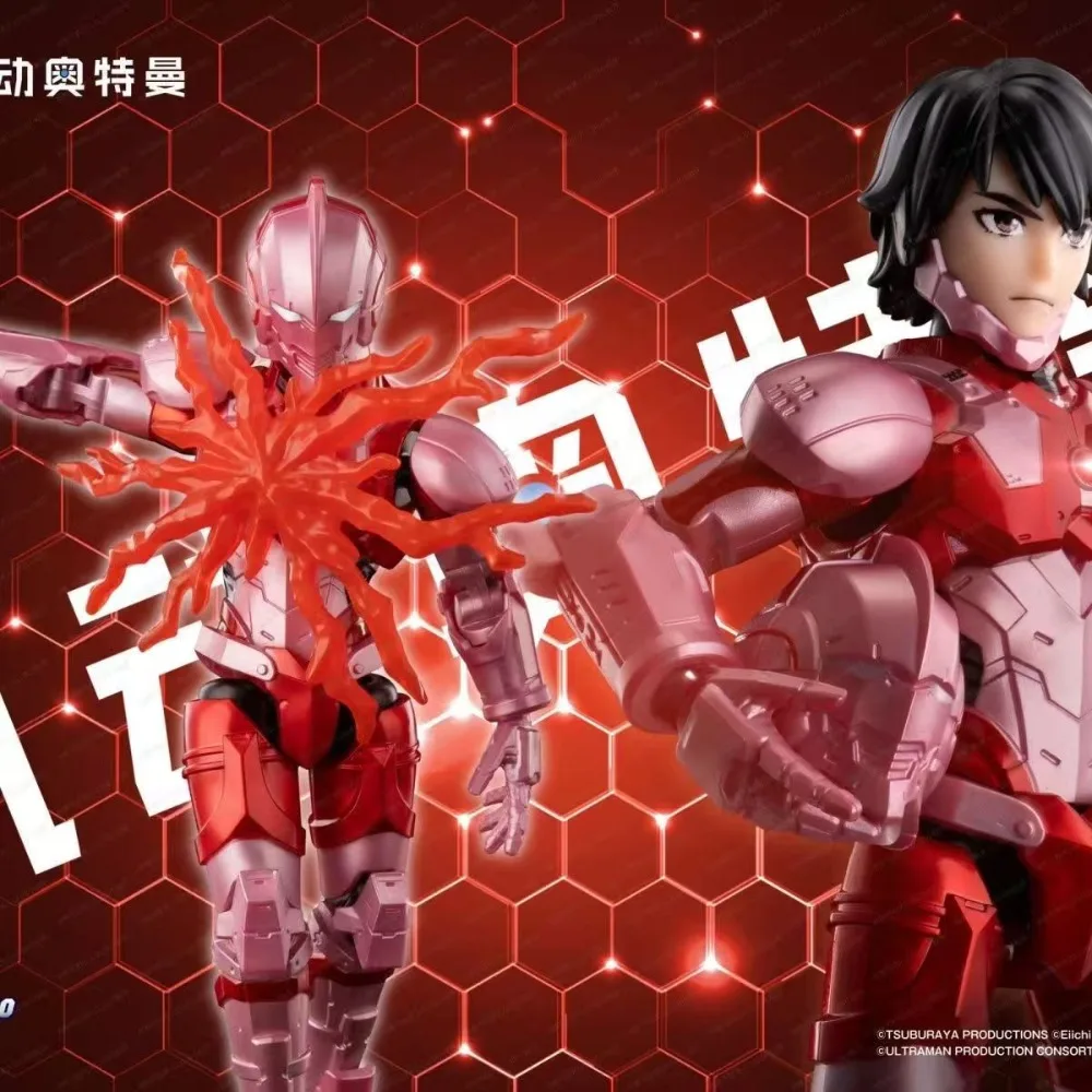 

Сборная подвижная модель Blokees Mobile Ultraman GALAXY VERSION S 01: Ультрамен, версия 7, Эйс, Зофи, Бемлар, Адад