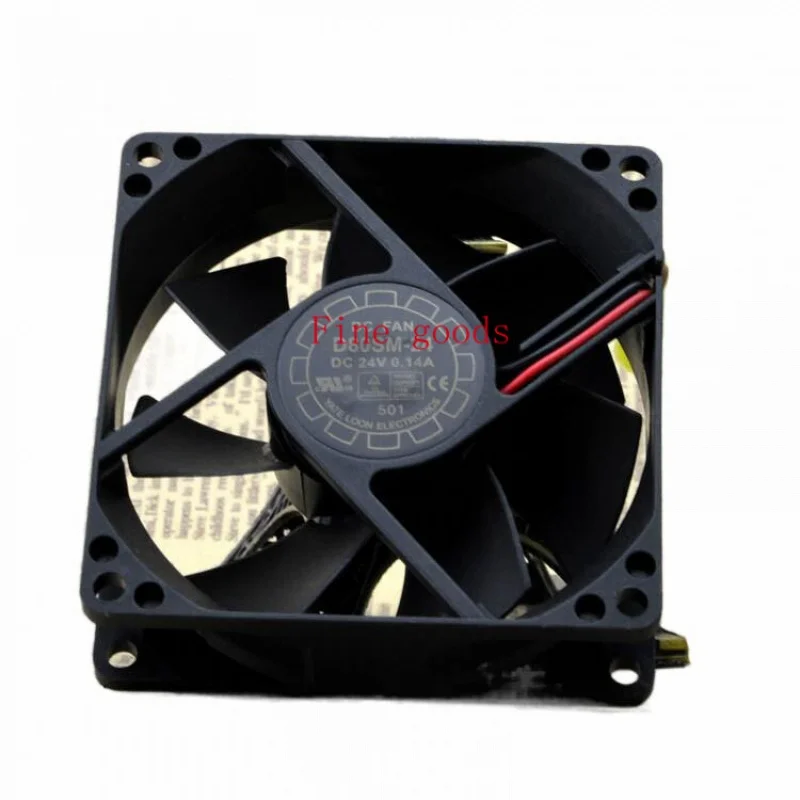 FOR YATE LOON D80SM-24 24V 0.14A 2.18W 8025 2-pin inverter cooling fan