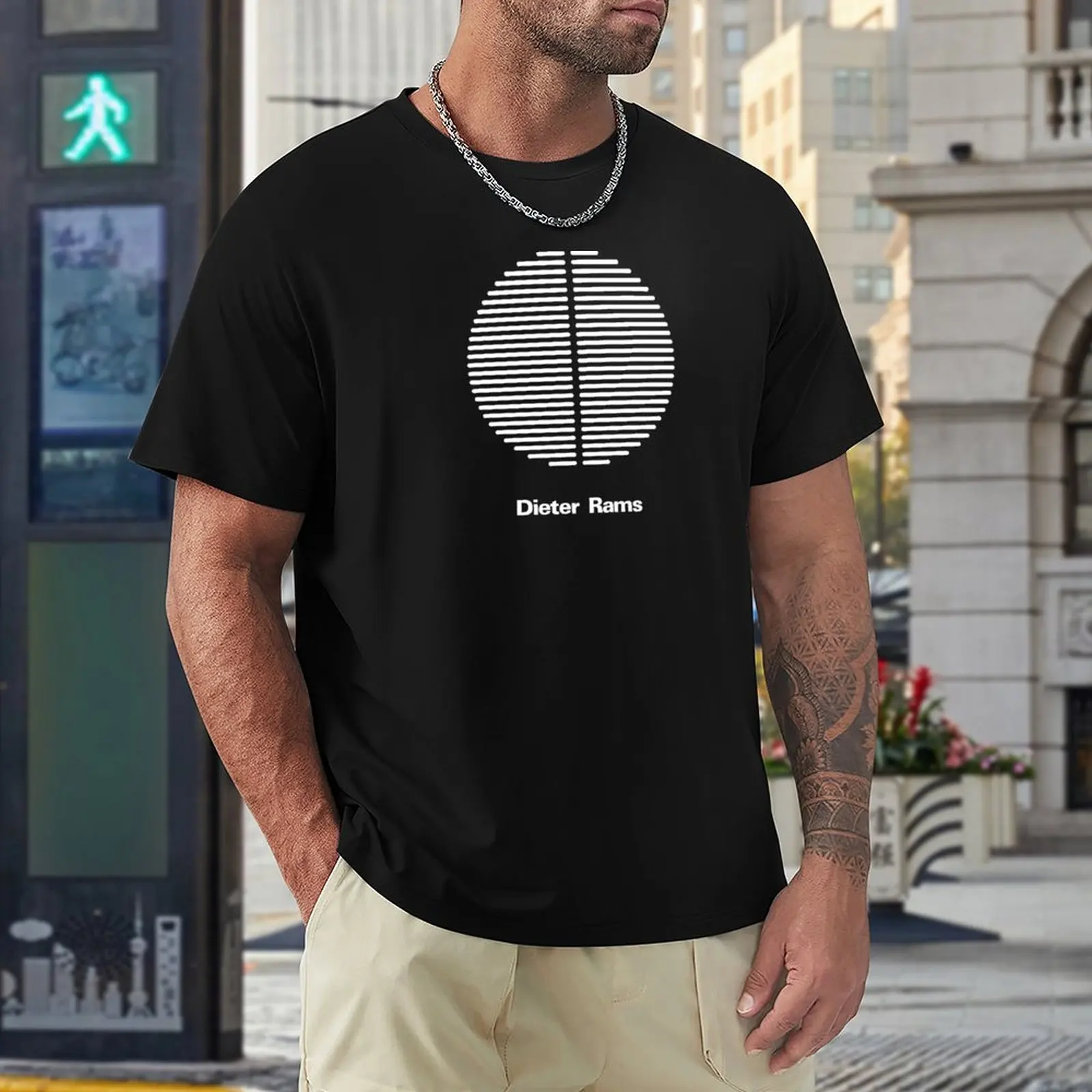 Dieter Rams T-Shirt Korte Mouw Anime T-Shirt Kawaii Kleding Grappige T-Shirts Oversized T-Shirts Voor Mannen