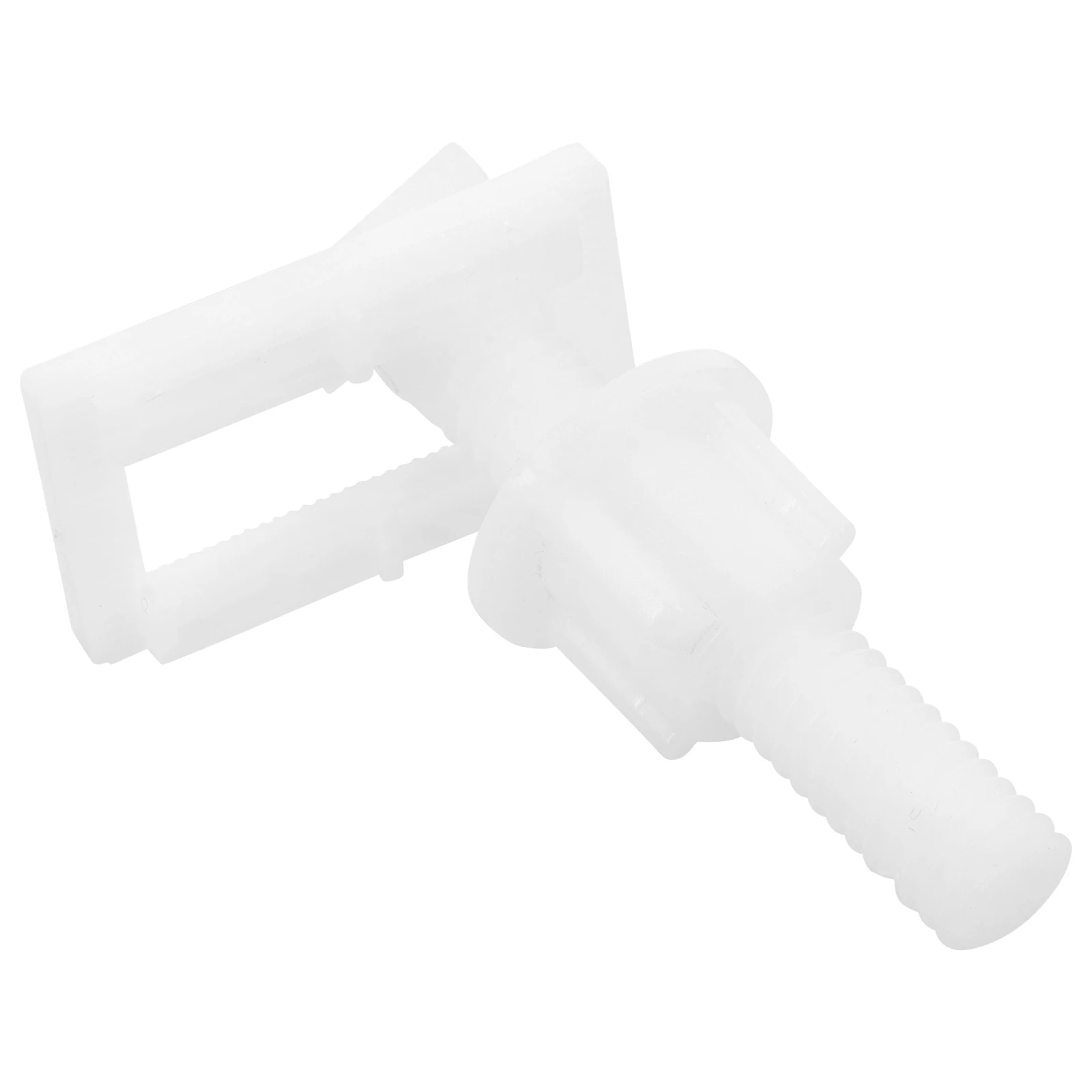 

1 Pair Toilet Fixing Screws Plastic Replacement Bolts For Seat Covers Durable Rust-Resistant Easy Installation Stable Mounting