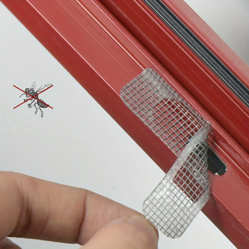 100 Pieces of Screen Repair Stickers, Fixed Mesh Window Screens, Household Mosquito Proof Mesh Wind Repair Stickers