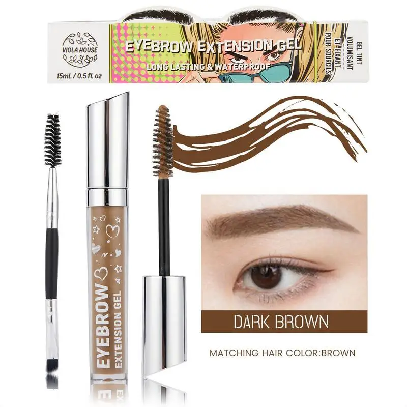 Gel per sopracciglia impermeabile Wax Brow Cream Tint Smudge-proof sopracciglio Enhancer trucco naturale Brow Sculpt Lift Make-up per le donne