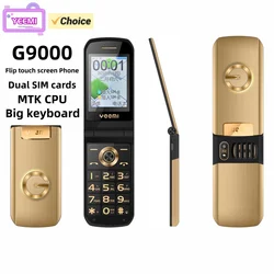 Yeemi G9000 Flip Mobile Phone 2.6Inches Big Keyboard Dual SIM Flashlight Magic Voice Cute Cellphone