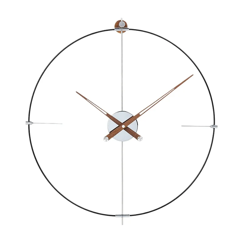 Miinimalist Big Wall Clock Modern Design Metal Luxury Wall Clocks Home Decor Silent Living Room Farmhouse Decor Kitchen Vintage