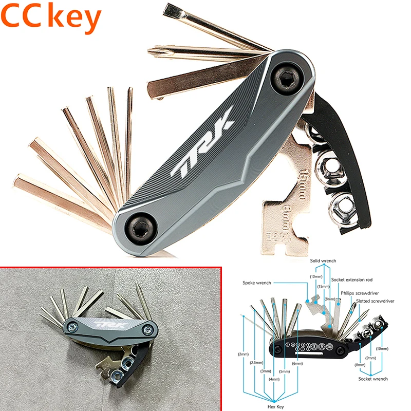 For Benelli TRK502 TRK 502 TRK702 TRK 502X 702X 2018-2025+ Accessories Motorcycle CNC Portable Tool Repair Screwdriver Set