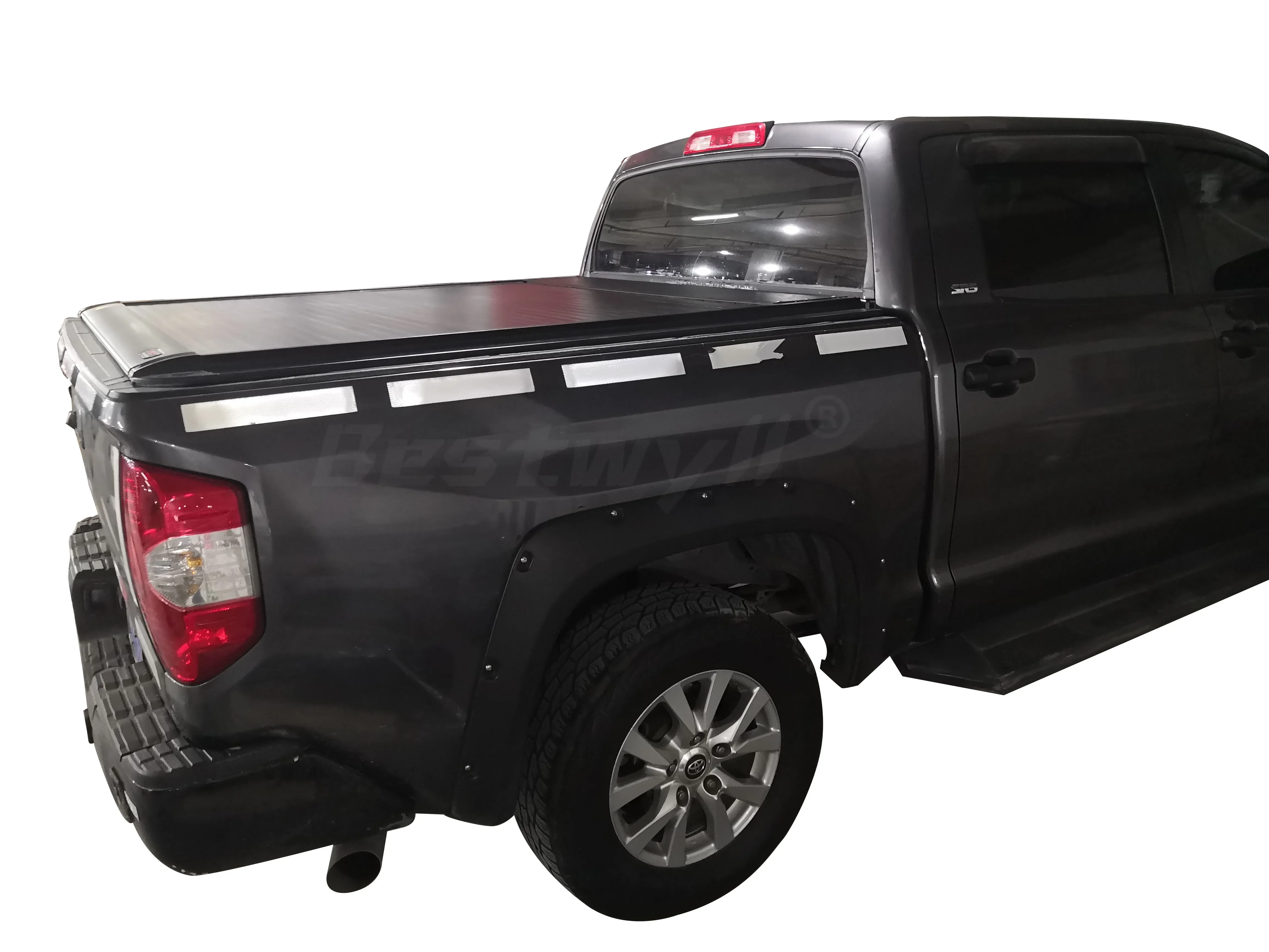 BESTWYLL Pickup Roller Bed Cover Tonneau Electric Roller Lid Shutter Tonneau Cover For Tundra 2009+5.5