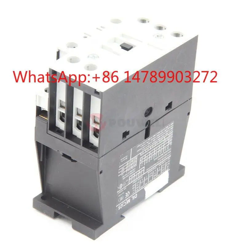 General electromechanical contactor 3P single normally open coil 220V cabinet din rail mount part