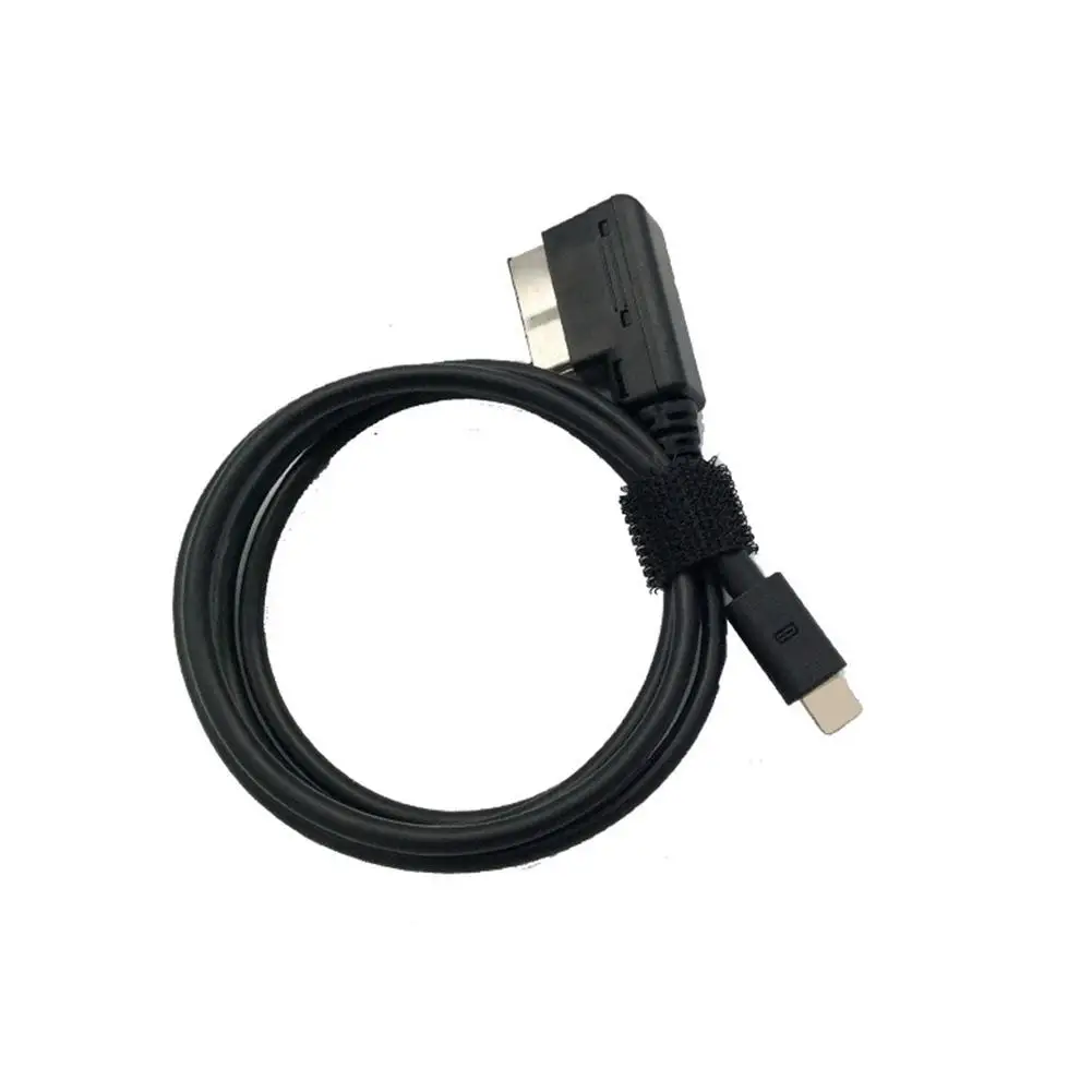 For Audi For VW MMI MDI Interface Music Adapter AMI Audio Cable Compatible For Iphone X 8 7 6S 6Plus Auto Parts A1E2 R5G3