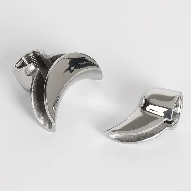 

Applicable to semi-automatic coffee machine handle splitter nozzle stainless steel leak guide single double 58mm accessories