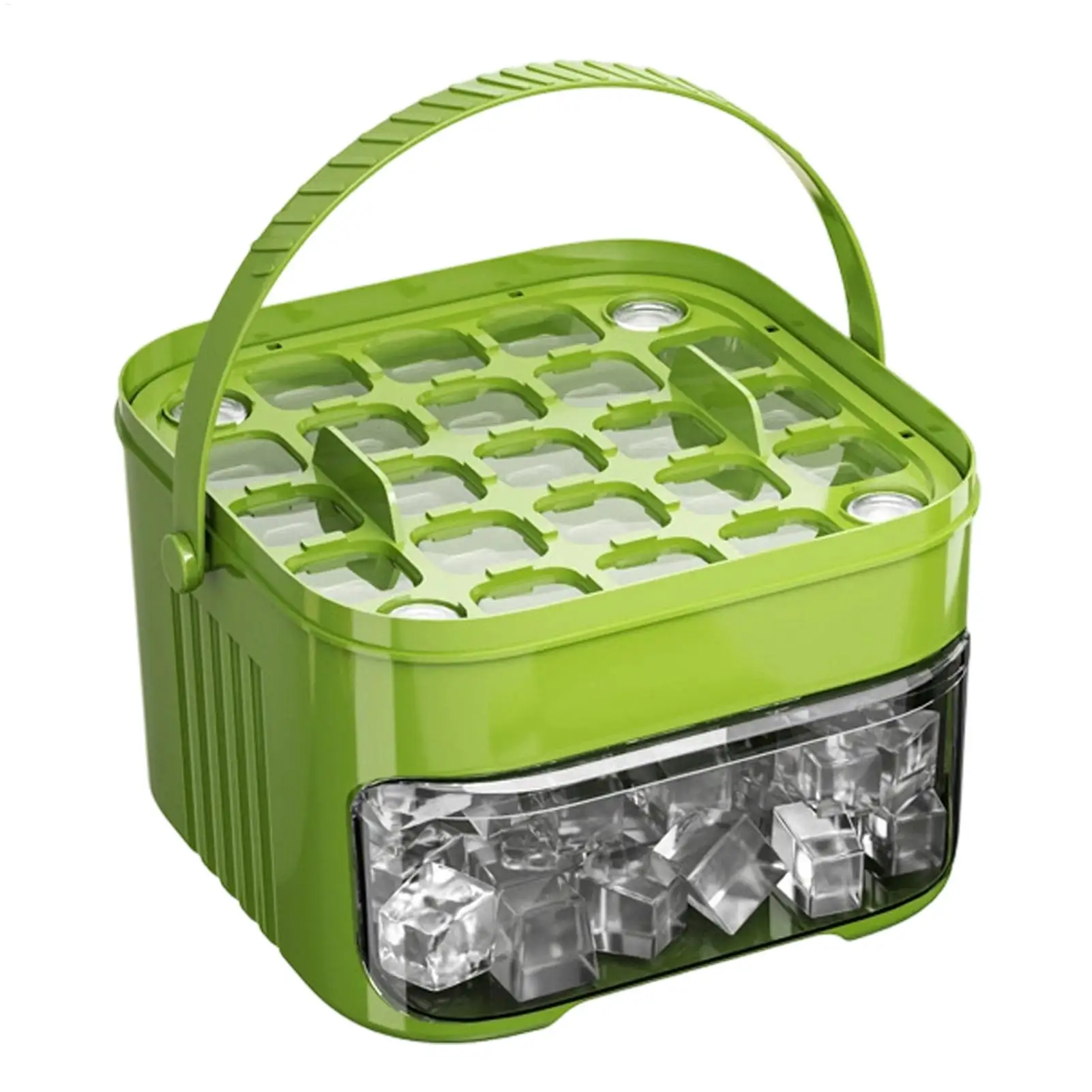 50 Grids Ice Mold Ice Tray Double-layer Ice Cube Tray Reusable Ice cube mold manufacturing container box Whiskey Cocktail Coffee