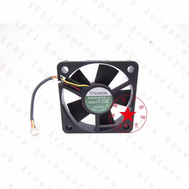 

F 1PC for SUNON KD0505PFB1-8 5010 5CM 5V 0.9W Switch Router Equipment Cooling Fan
