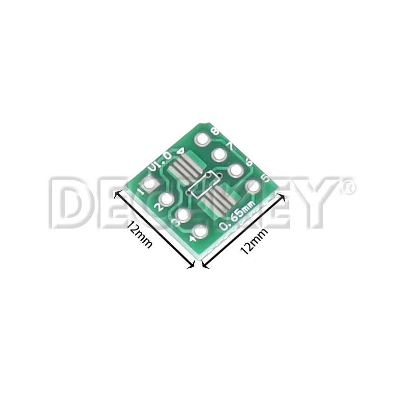 TSSOP8 SSOP8 SOP8 to DIP8 Transfer Board DIP Pin Board Pitch Adapter