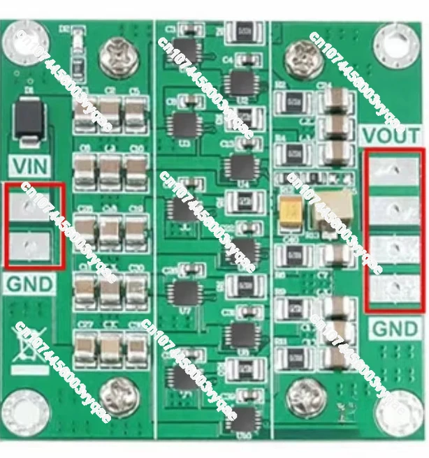 Suitable for 10-Parallel Low-Noise Linear Power Supply Module Design, 4-Layer PCB for LT3045 Positive Voltage Power Supply