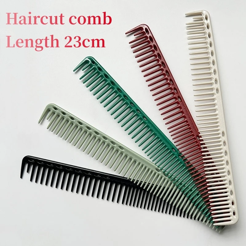 Pente de corte de cabelo salão de cabeleireiro pentes barbeiro cabeleireiro estilo escova de cabelo cabeleireiro profissional ferramenta de corte de cabelo